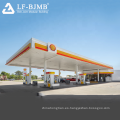 LF Estación de gasolina Precio Espacio marco de la estación de servicio Estructura de acero Cosopy